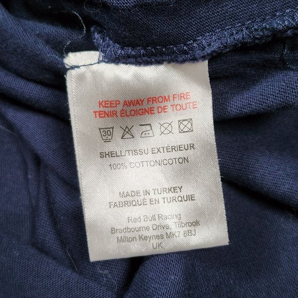 Red Bull Racing Formula One Team Navy Womens XL T-Shirt - Picture 8 of 8